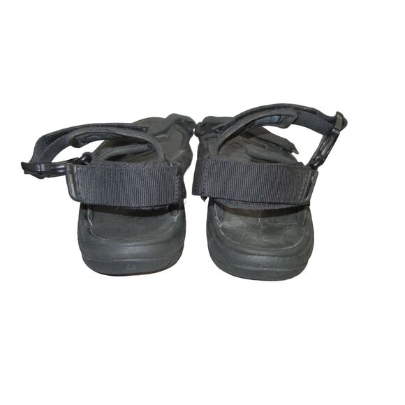 Teva Sandals Men Size 9 Hurricane Hook+Loop Sport Sandals Black Buckle 1112994 - Picture 7 of 9